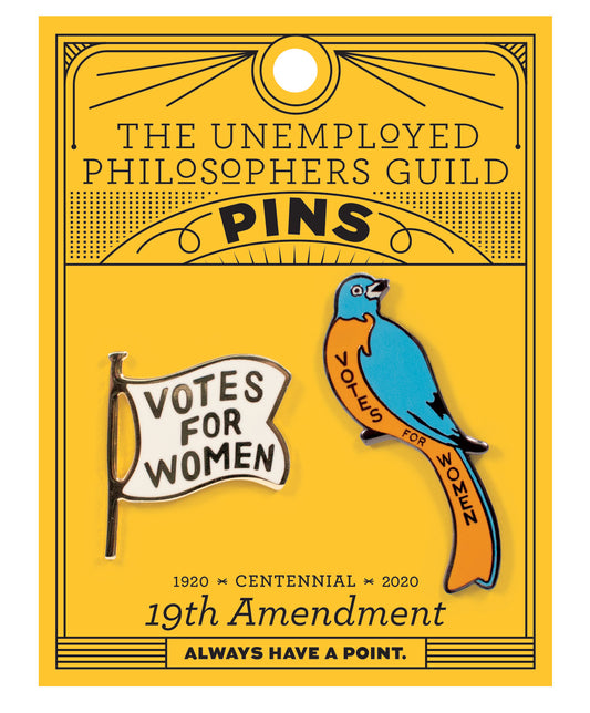 Enamel Pins: 19th Amendment