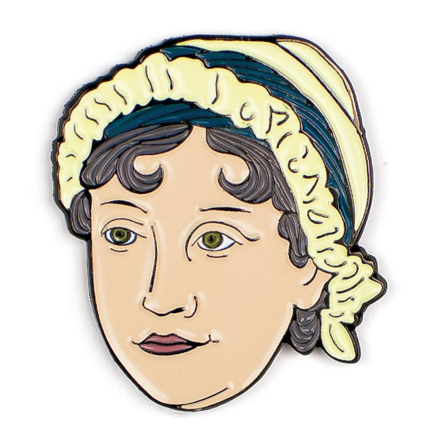 Enamel Pins: Jane Austen