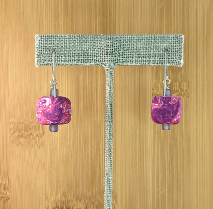 Fimo Bead Earrings
