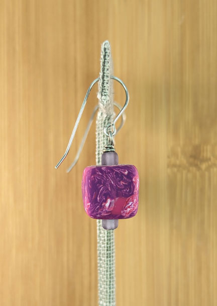 Fimo Bead Earrings