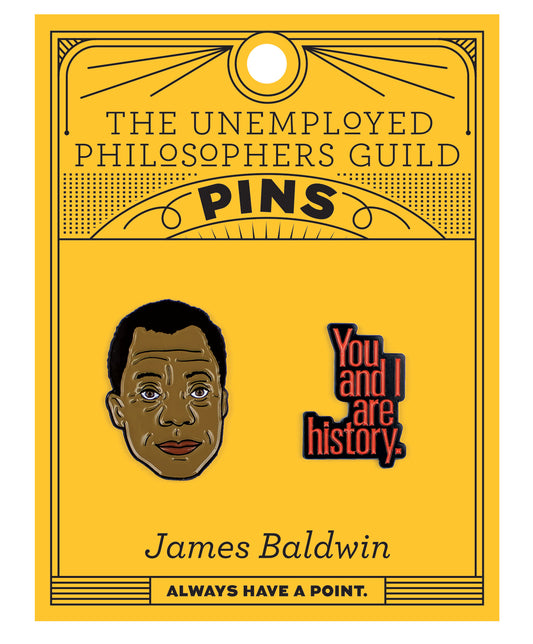 Enamel Pins: James Baldwin