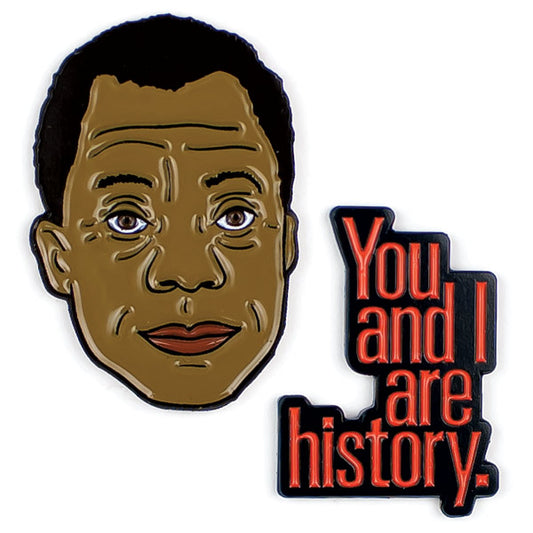 Enamel Pins: James Baldwin