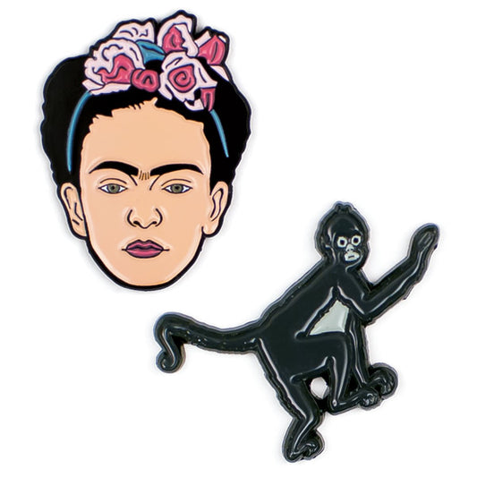 Enamel Pins: Frida Kahlo