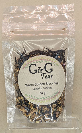 G&G Teas: Warm Golden Black Tea