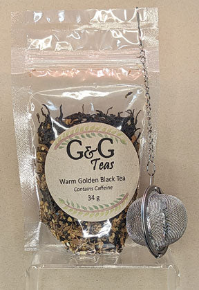 G&G Teas: Warm Golden Black Tea