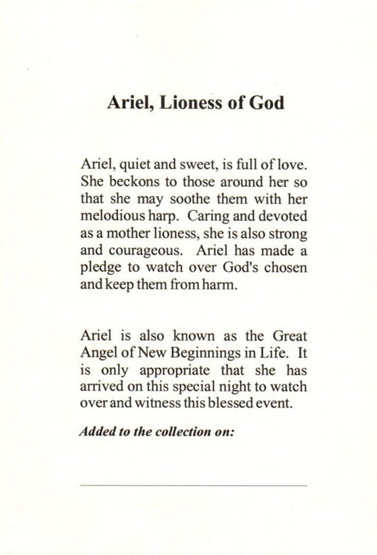 Ariel, Lioness of God (retired)