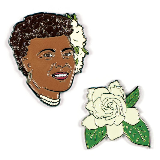 Enamel Pins: Billie Holiday