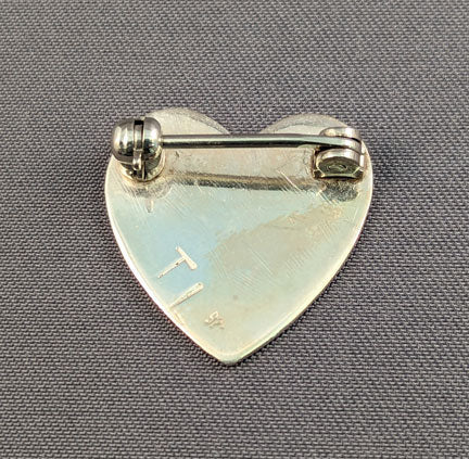 Small Heart Pin - XOXO