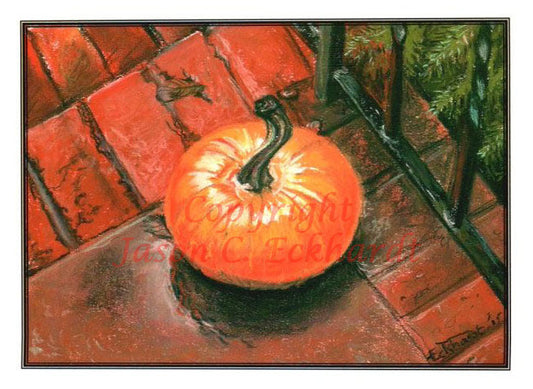 Card: Fall Pumpkin