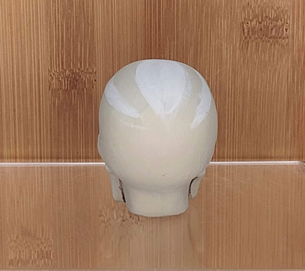 Painted Skull: bone