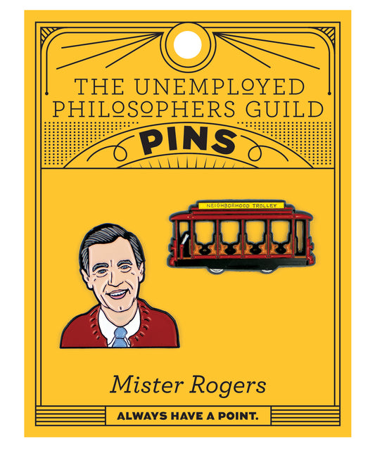 Enamel Pins: Mister Rogers