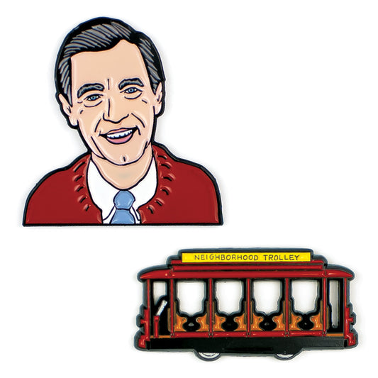 Enamel Pins: Mister Rogers