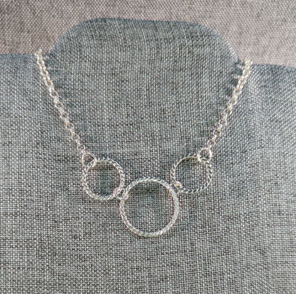 3 Ring Necklace