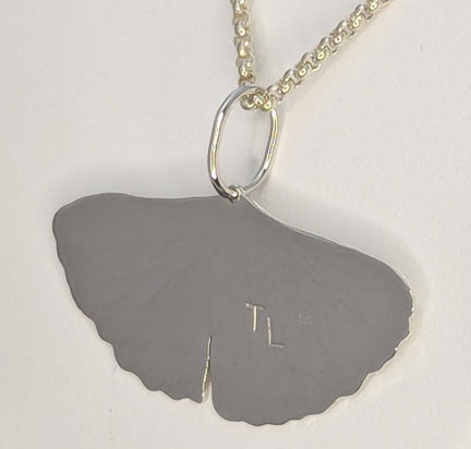 Ginkgo Leaf Pendant