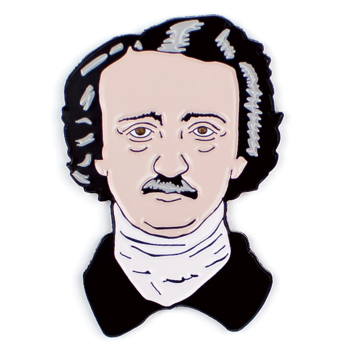 Enamel Pins: Edgar Allan Poe