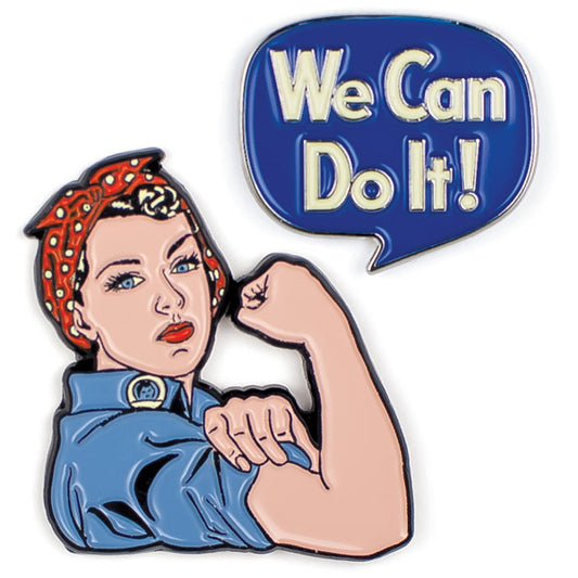 Enamel Pins: Rosie the Riveter
