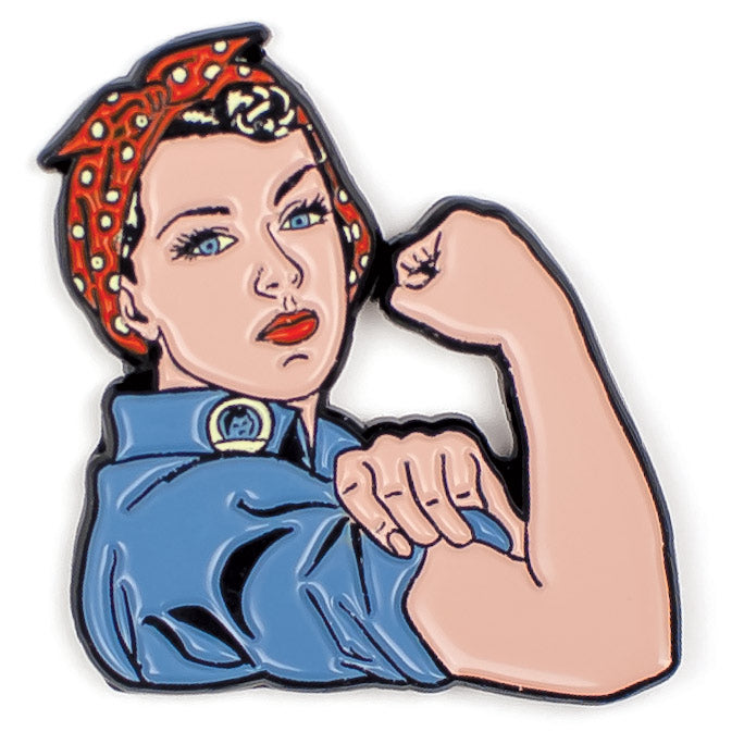 Enamel Pins: Rosie the Riveter