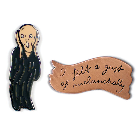 Enamel Pins: The Scream