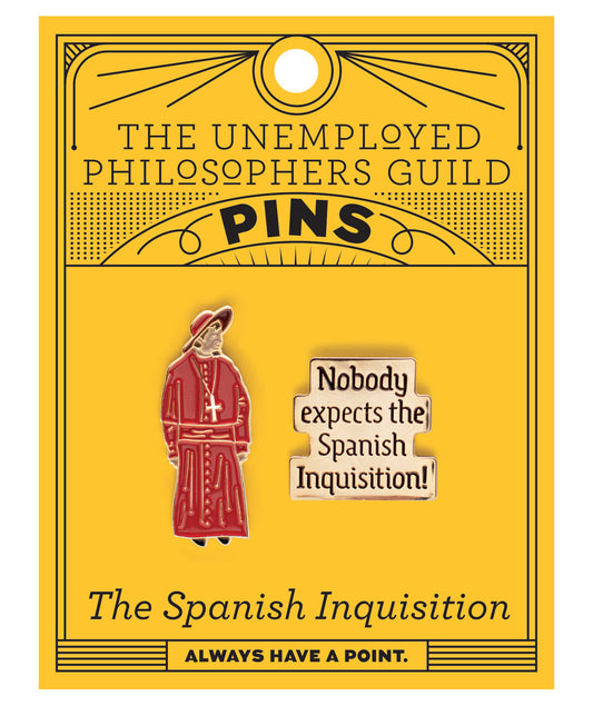 Enamel Pins: Monty Python Spanish Inquisition