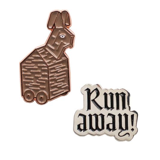 Enamel Pins: Monty Python Trojan Rabbit