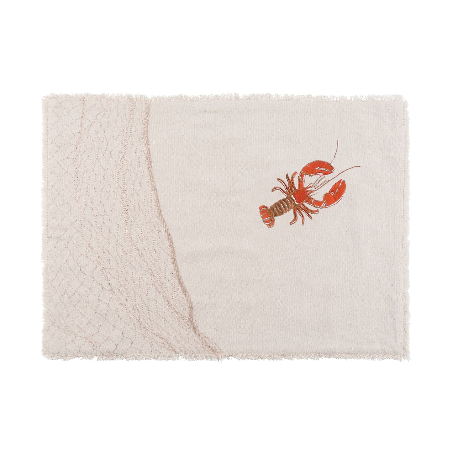 Embroidered Lobster Placemat