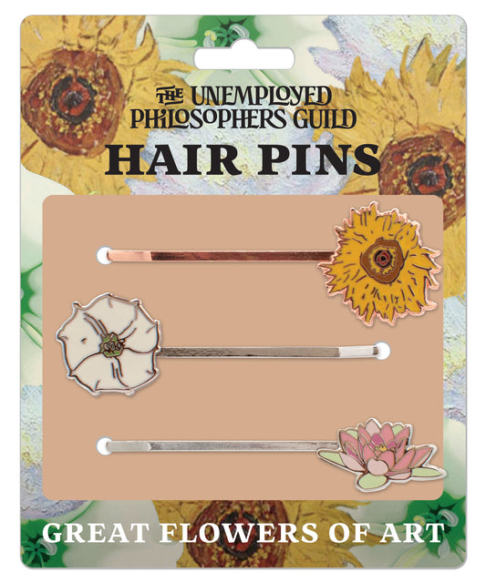Hair Pins: Great Flowers of Art