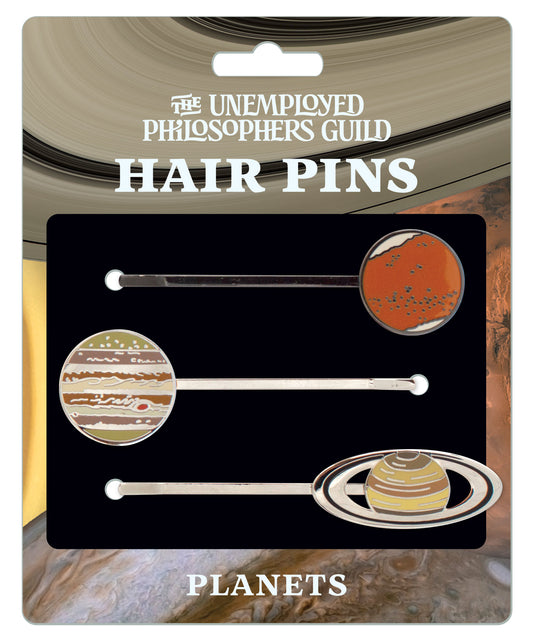 Hair Pins: Planets