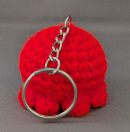 Crochet  Octopus key-chain