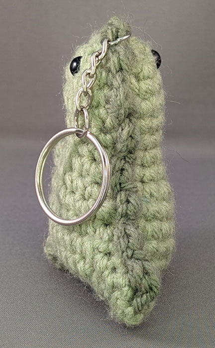 Crochet Dinosaur key-chain