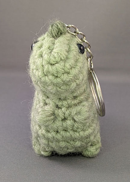 Crochet Dinosaur key-chain