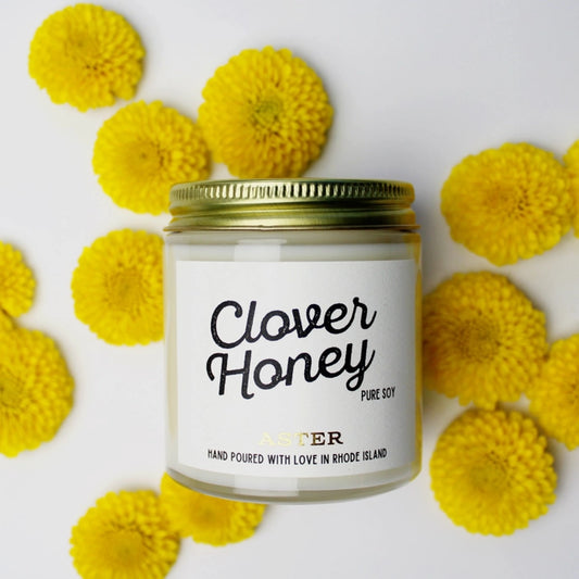 Clover Honey Candle - 4oz