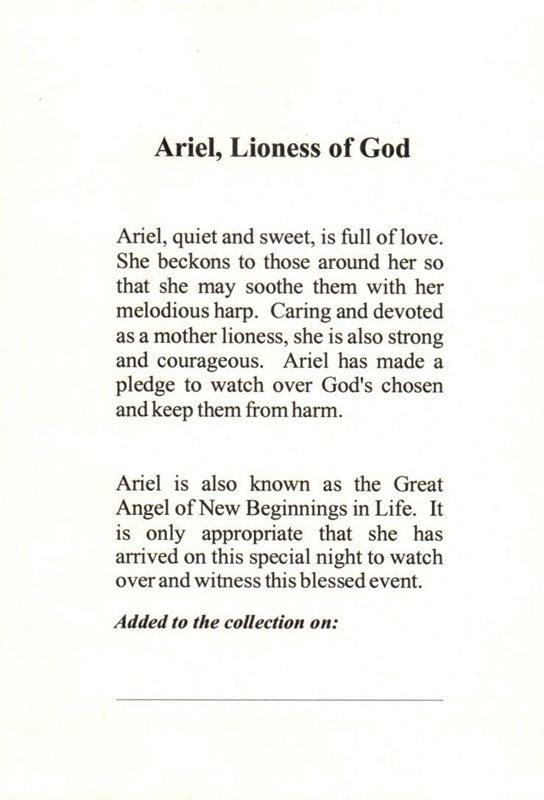 Ariel, Lioness of God (retired)