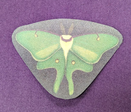 Luna Moth Sticker