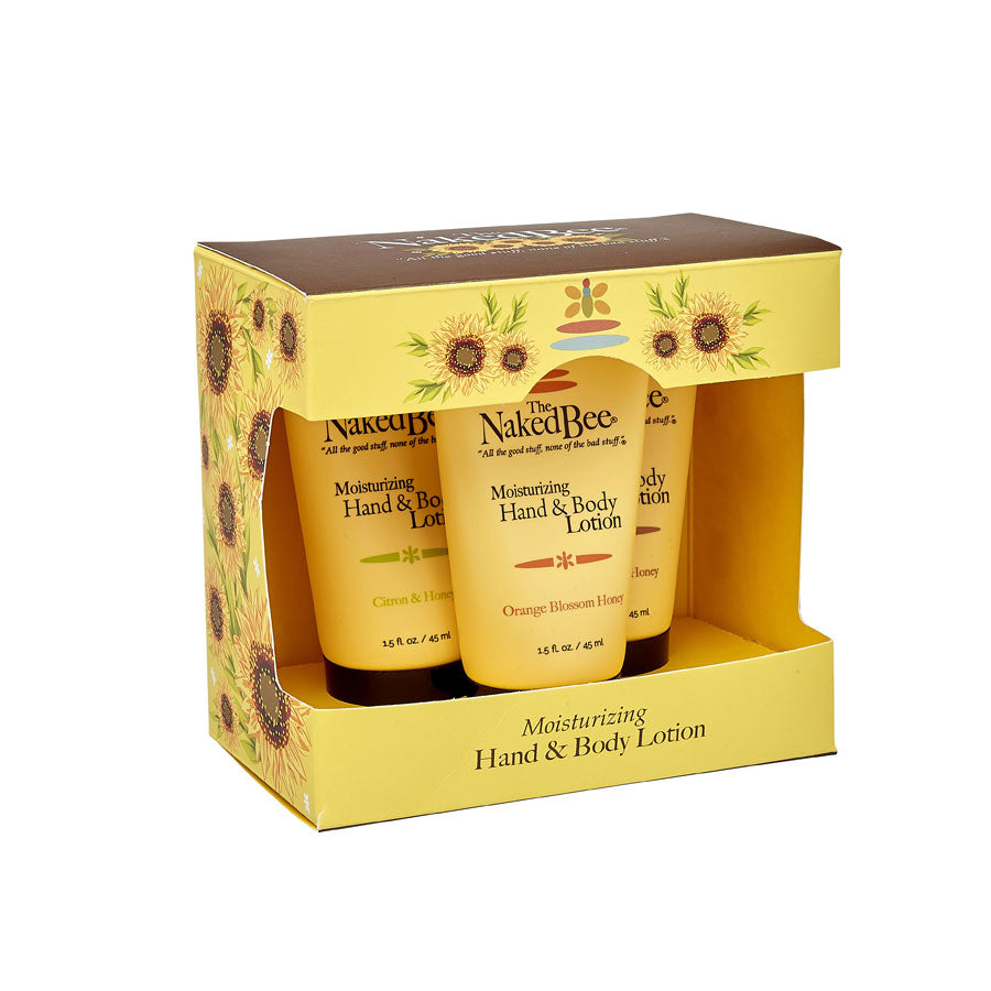 Moisturizing Hand & Body Lotion Trio Gift Set