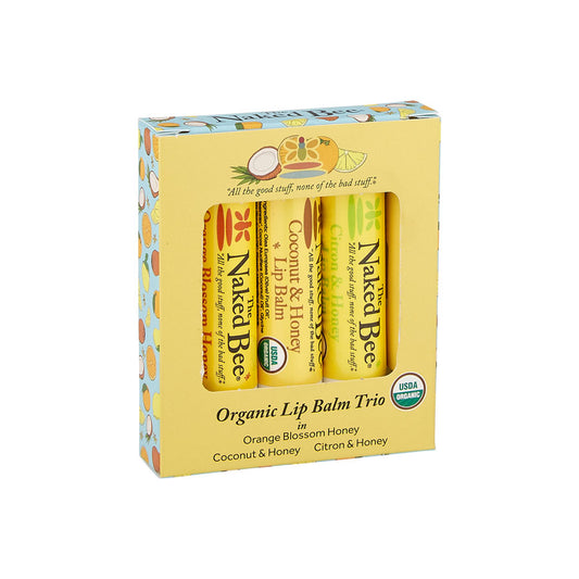 Organic Lip Balm Trio