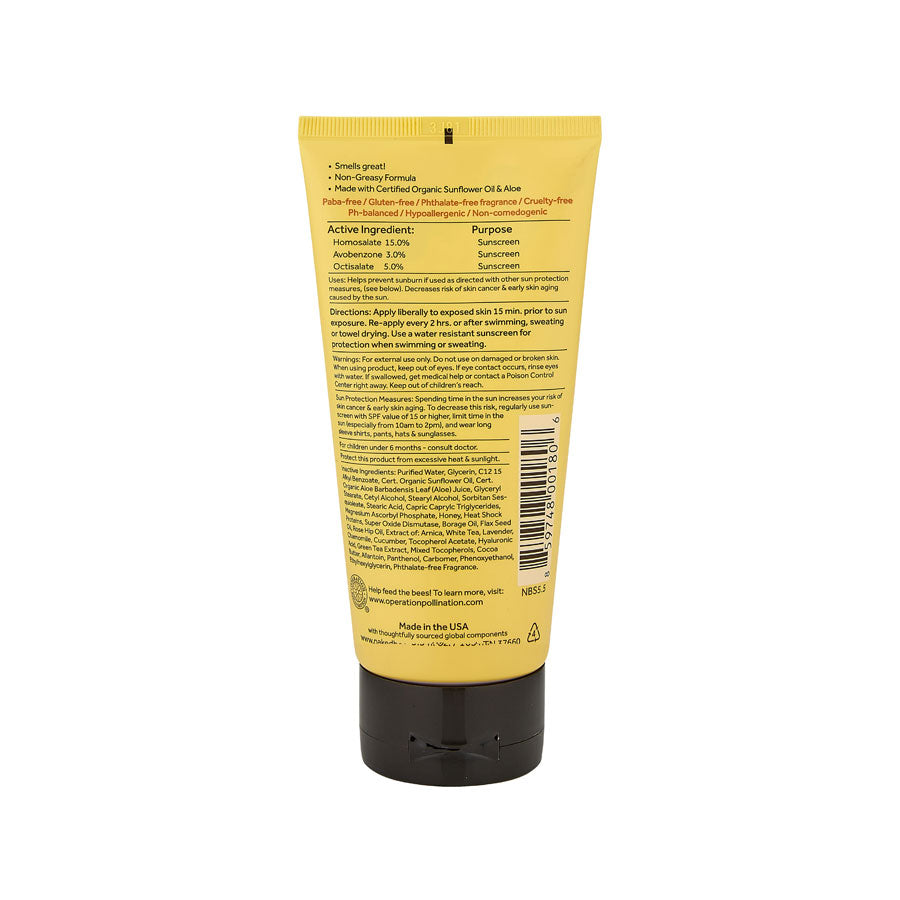 Orange Blossom Honey SPF 30 Moisturizing Sunscreen