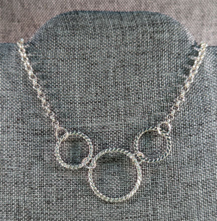 3 Ring Necklace