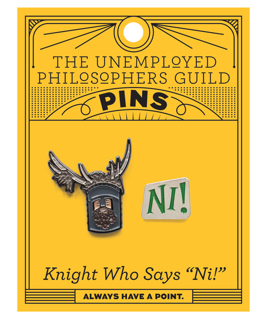 Enamel Pins: Monty Python Knight Who Says Ni