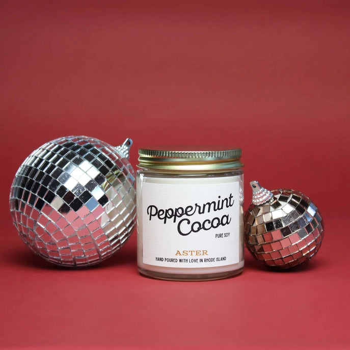 Peppermint Cocoa Candle - 4oz