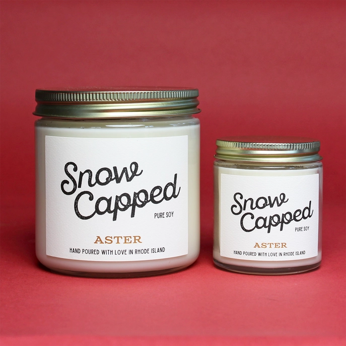 Snow Capped Candle - 4oz